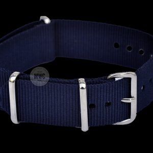 18mm Navy Blue NATO Militäruhr Strap