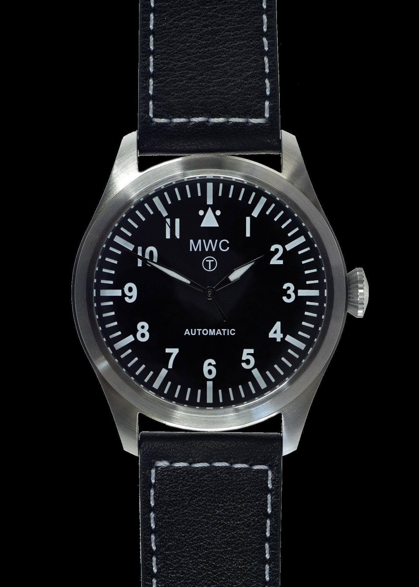 MWC 1940s Pattern Classic 46mm Limited Edition XL Militär Pilots – Schwarz – Bild 2
