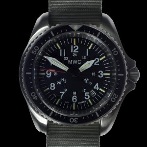MWC roestvrij staal Automatisch militärische Taucheruhr – – Schwarz