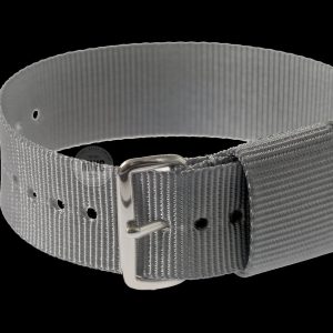 18mm Amerikaans Grey Militäruhr Strap