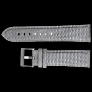 20mm Light Grey Sailcloth CORDURA® Uhrstrap