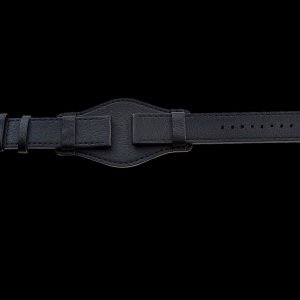 22mm German „Luftwaffe / Bund” Aviators Leather Militäruhr Strap