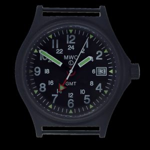 MWC GMT (Dual Time Zone) 100m wasserdicht Militäruhr in – Schwarz