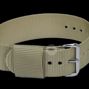18mm Amerikaans Pattern „Khaki“ Militäruhr Strap