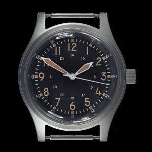 A-17 U.S 1950s Korean War Pattern Militäruhr mit Plexiglas and