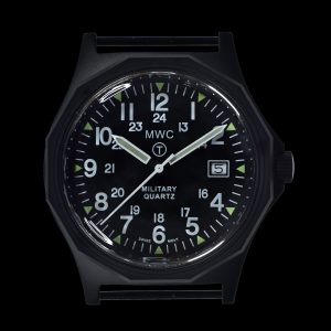 MWC G10 – Remake of the 1982 to 1999 Series Uhr in zwart PVD – NATO-Armband