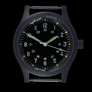 MWC PVD LTD Edition GG-W-113 Vietnam Uhr (24 Jewel Automatisch) – Schwarz