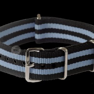 20mm „Blue and Black“ NATO Militäruhr Strap