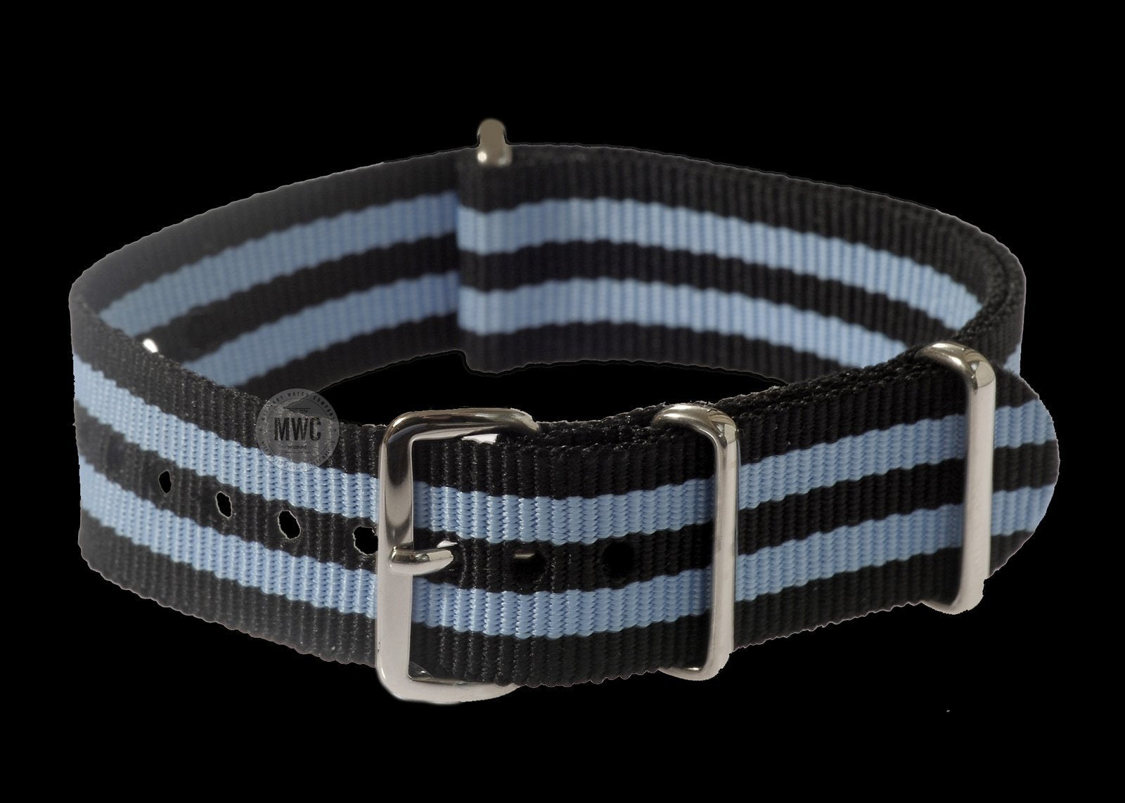 18mm “Blue and Black” NATO Militäruhr Strap