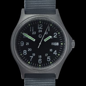 G10 100m wasserdicht Militäruhr mit 12/24 hour dial in – Stahlarmband