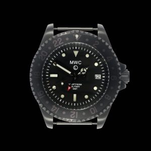 MWC GMT (Dual Time Zone) PVD Militäruhr on Matching Steel