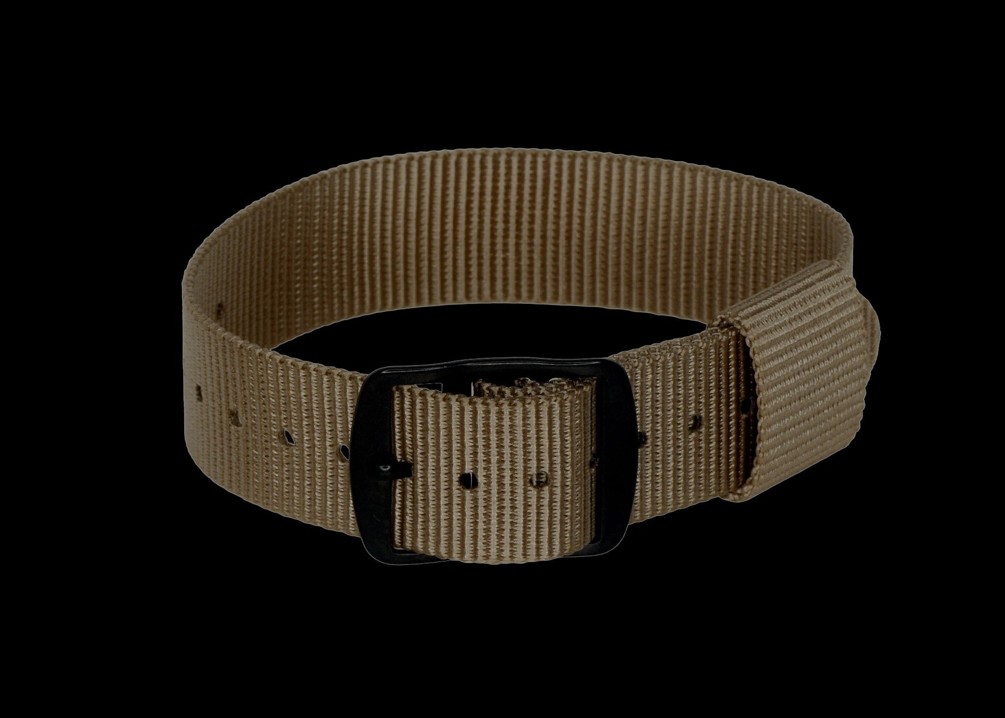 18mm “Desert Khaki Pattern” Militäruhr Strap – Authent