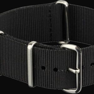 10 x 20mm Black NATO Militäruhr Straps Clearance Bundl