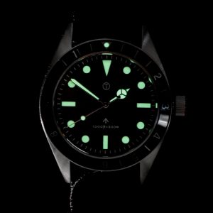 MWC Classic 1960s Pattern Divers Uhr mit Retro Luminova Luminous