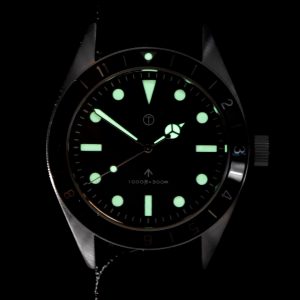 MWC Classic 1960s Pattern Divers Uhr mit Retro Luminous Paint – NATO-Armband