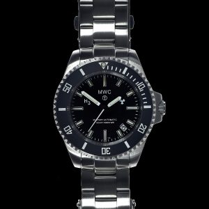 MWC 21 Jewel 300m Automatisch militärische Taucheruhr on – Weiß