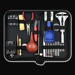 Professional Uhr Repair Kit mit an Extensive Range of Tools as