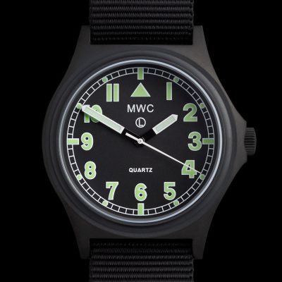 MWC G10 100m / 330ft wasserdicht Search and Rescue (SAR) zwart PVD – NATO-Armband