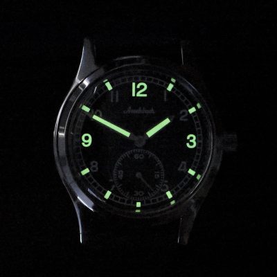 Aeschbach WW2 Pattern German Wehrmacht & Luftwaffe Dienstuhr – Weiß