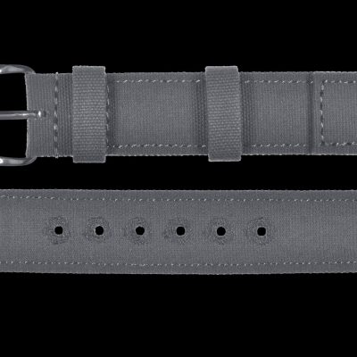 2 Piece Retro Pattern 18mm Canvas Militäruhr Strap in Admiralty