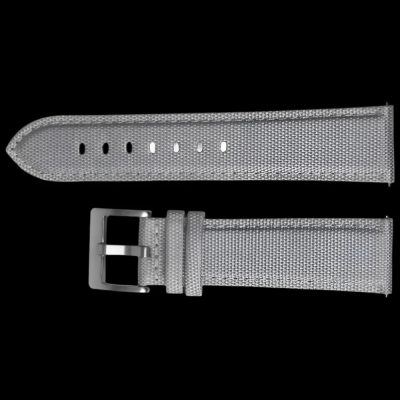 20mm Light Grey Sailcloth CORDURA® Uhrstrap