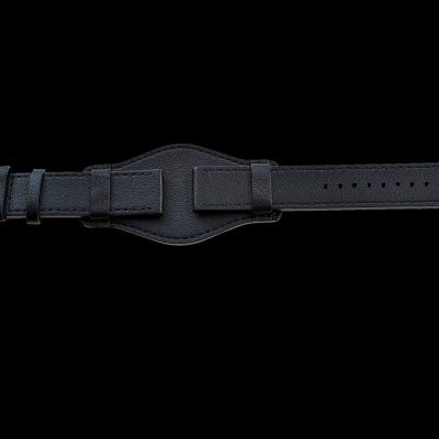 18mm German „Luftwaffe / Bund” Aviators Leather Militäruhr Strap