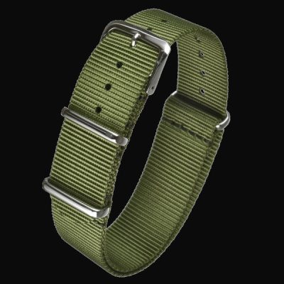 20mm Olive NATO Militäruhr Strap – Grün