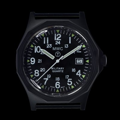 MWC G10 – Remake of the 1982 to 1999 Series Uhr in zwart PVD – NATO-Armband