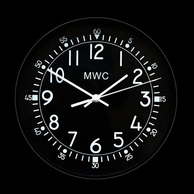 MWC Amerikaans 1940s/50s Pattern Retro Militär Wall Clock with