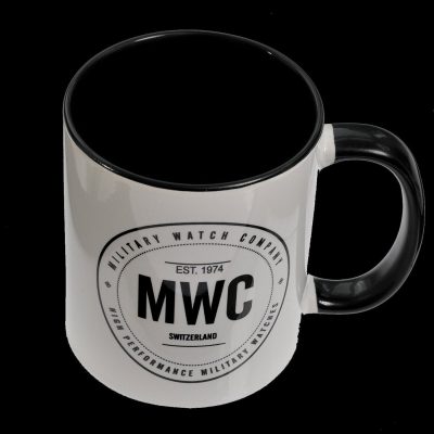 MWC White Mug mit Black Interior – Authentiek Militär Desi
