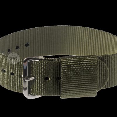 20mm Amerikaans Pattern Olive Green Militäruhr Strap