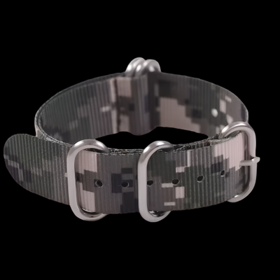 22mm Amerikaans Zulu ACU Digital Camo Militäruhr Strap