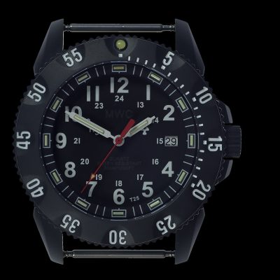 MWC P656 PVD Titanium Tactische Serie Uhr mit GTLS Tritium and – NATO-Armband