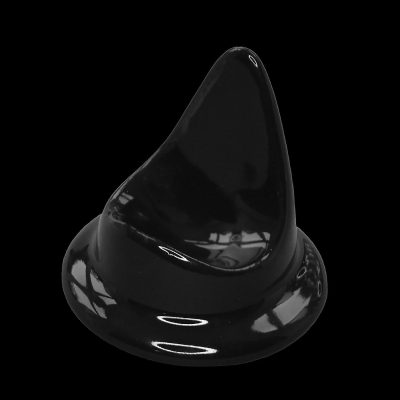 Black Porcelain / Ceramic Pocket Uhr Table/Desktop Stand